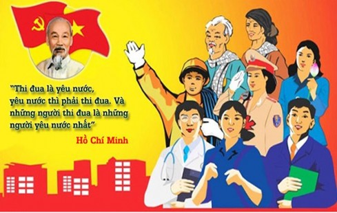 Cán bộ, giảng viên Trường Chính trị tỉnh Thái Nguyên thực hiện “Lời kêu gọi thi đua ái quốc” của Chủ tịch Hồ Chí Minh