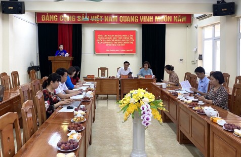 Công tác tổ chức triên khai xây dựng Trường Chính trị tỉnh Thái  Nguyên đạt chuẩn mức 1