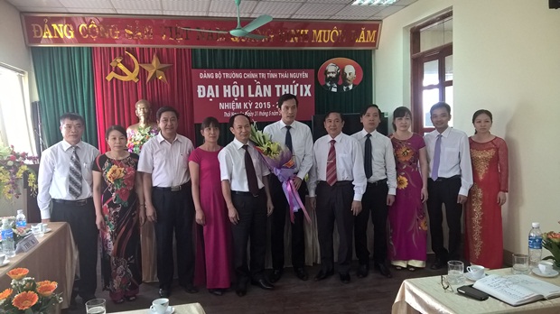 Đại hội Đảng bộ Trường Chính trị tỉnh Thái Nguyên lần thứ IX, nhiệm kỳ 2015-2020